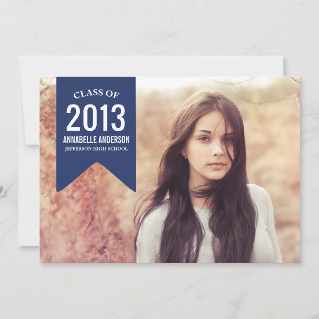 Banner Graduation Invitation (Front)