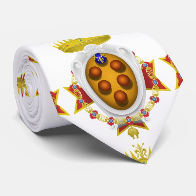 Banner Grand Duchy of Tuscany Tie (Rolled)