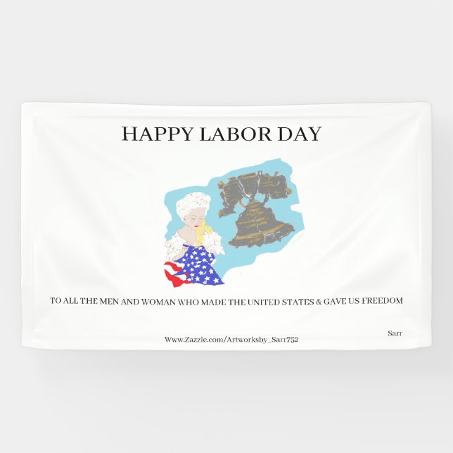 BANNER : HAPPY LABOR DAY (Horizontal)
