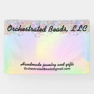Banner Holographic Glitter