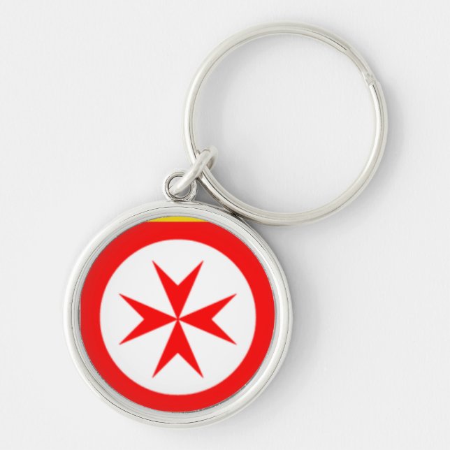 Banner of the Navy Tuscany Medici Keychain (Front)