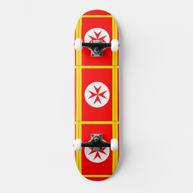 Banner of the Navy Tuscany Medici Skateboard (Front)