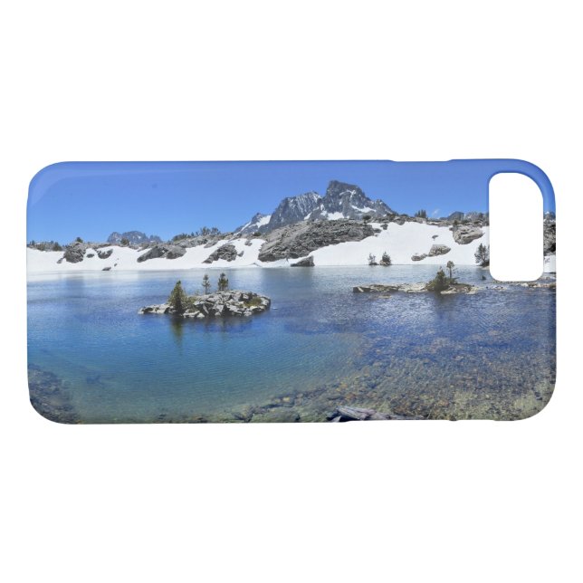 Banner Peak and a Mountain Lake - Sierra Nevada Case-Mate iPhone Case (Back (Horizontal))