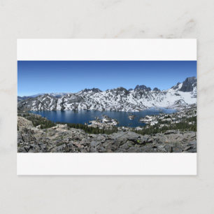 Banner Peak over Garnet Lake - Sierra Nevada Postcard