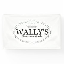 Banner Wally's Homemade Goods