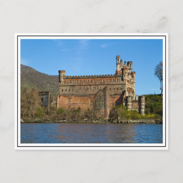 Bannerman Castle Postcard (Front)