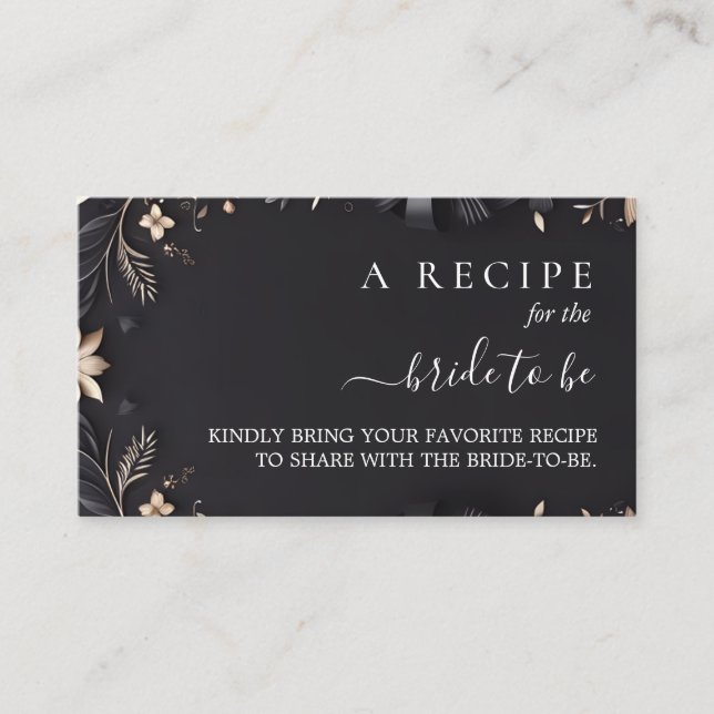 Banners Bows Satin Ribbon Cutting Bridal Shower Enclosure Card (Front)