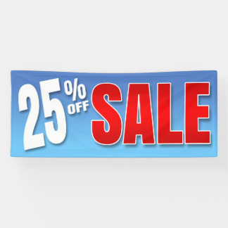 BANNIÈRE 25% OUTRE DE VENTE
