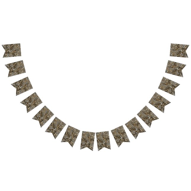 Bannière À Fanions Animal Print - Party Bunting Banners (Tout)