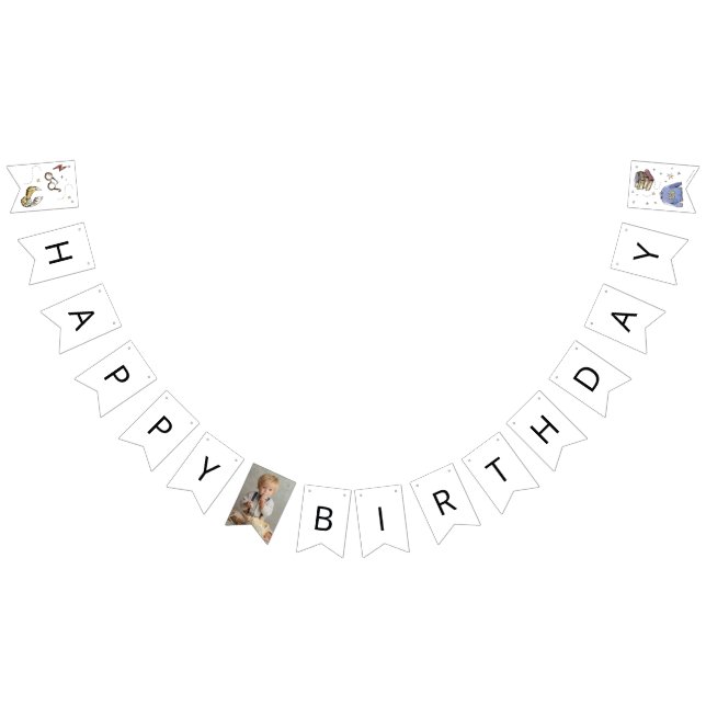 Bannière À Fanions Anniversaire de Harry Potter Icon (Tout)