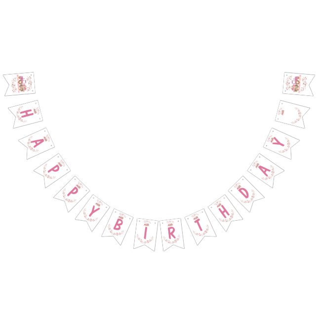 Bannière À Fanions Automne Fille Tracteur Invitation Anniversaire (Tout)