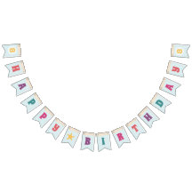 Balade Anniversaire Bubbles Rose Turquoise Violet