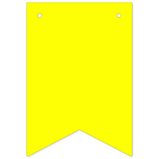 Bannière À Fanions Bannière: Avalée - Jaune clair
