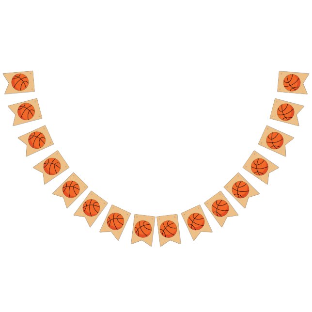Bannière À Fanions Basket-ball (Tout)