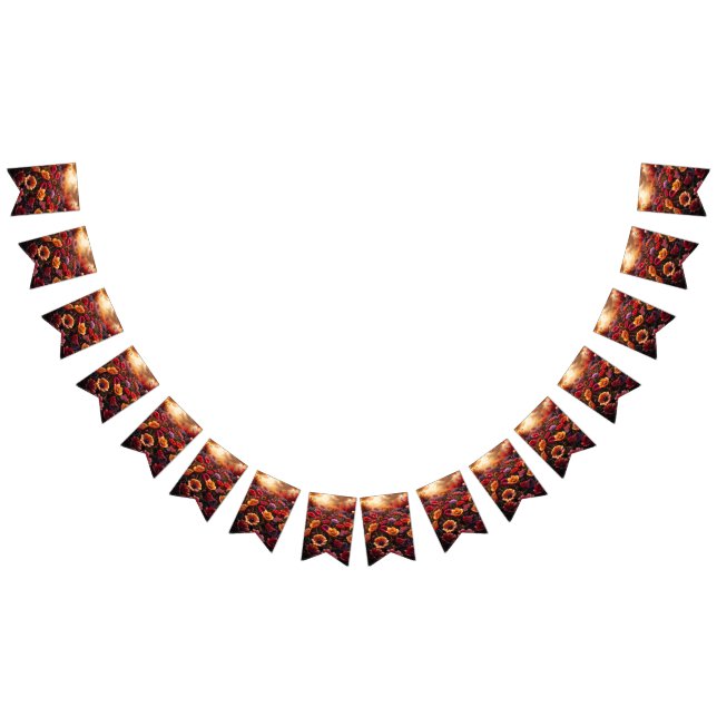 Bannière À Fanions Beautiful Evening Wedding Backdrop (Tout)