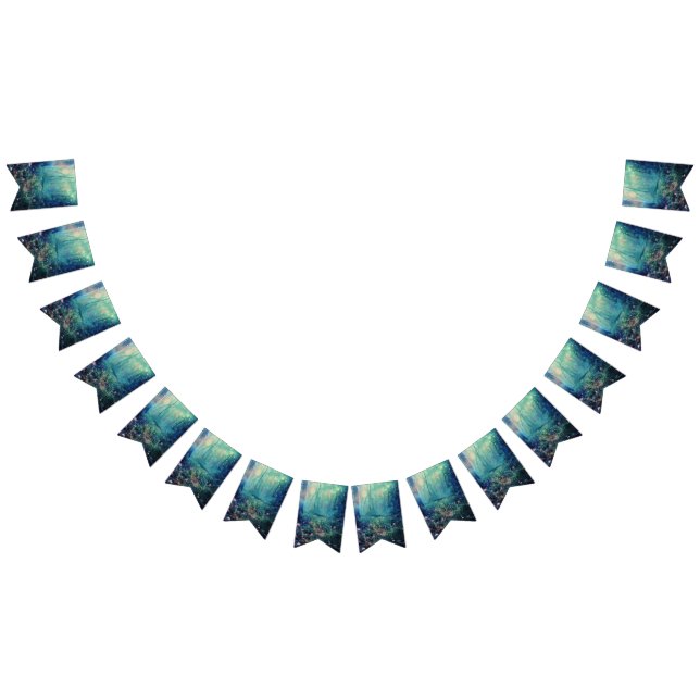 Bannière À Fanions Beautiful Evening Wedding Backdrop (Tout)