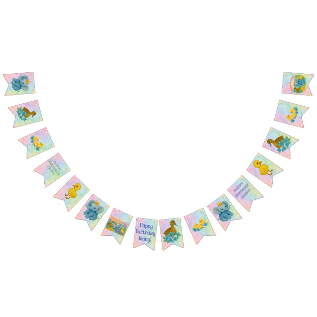 Bannière À Fanions Birthday Party Flag Banner - Children's Parties  (Tout)