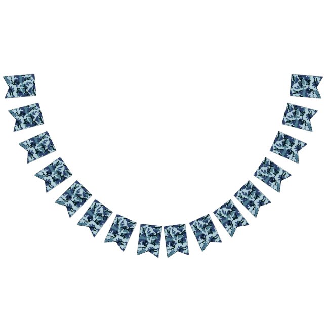 Bannière À Fanions Camouflage de la marine (Tout)