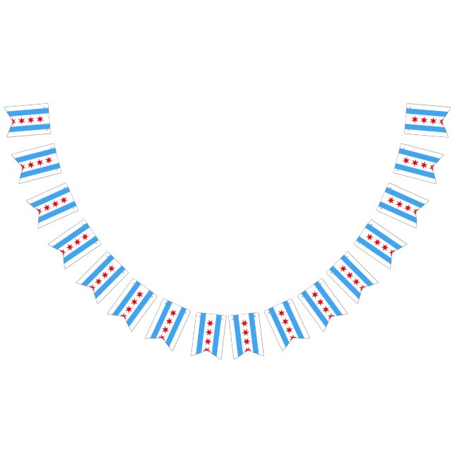 BANNIÈRE À FANIONS CHICAGO, IL (Tout)