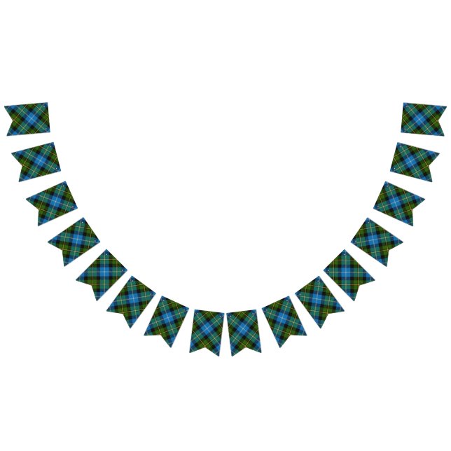 Bannière À Fanions Clan écossais MacNeil Tartan (Tout)