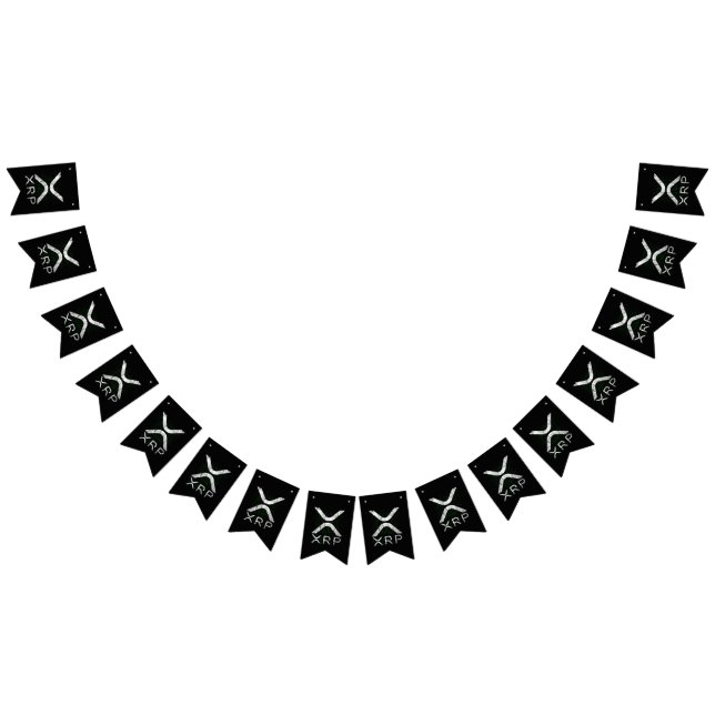 Bannière À Fanions Code binaire crypto-monnaie cache XRP Hodlers Cryp (Tout)