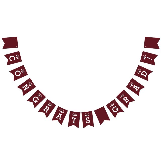 Bannière À Fanions Congrats de la faculté de droit (Tout)