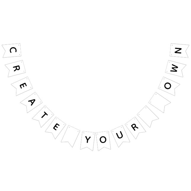 Bannière À Fanions créez le vôtre (Tout)