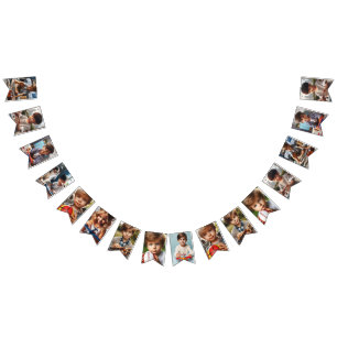 Bannière À Fanions Décor de la fête customisé 16 fois