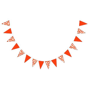 Bannière À Fanions Décor Mariage pour fleurs de pavot à ressort