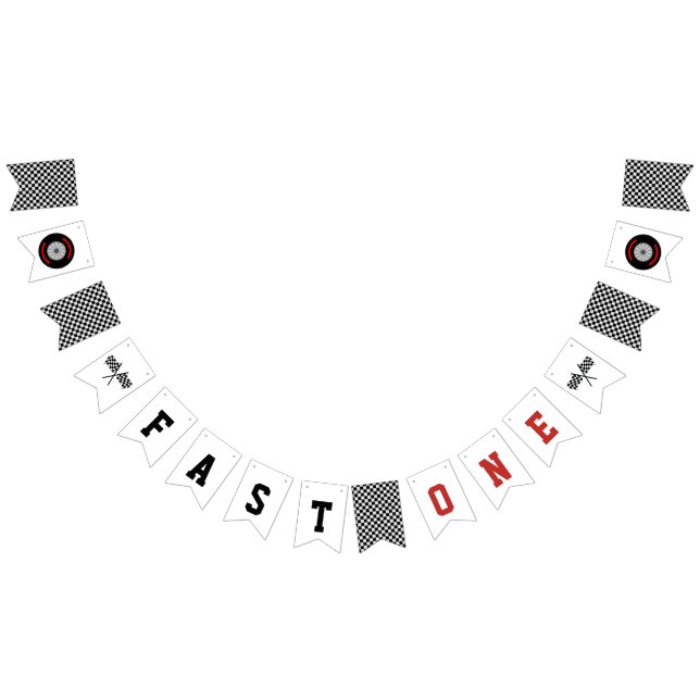 Bannière À Fanions FAST ONE Racing 1er anniversaire (Tout)