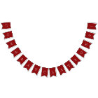 Félicitations modernes en rouge et blanc