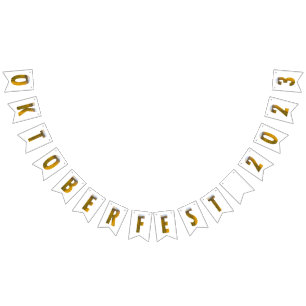 Bannière À Fanions Festival allemand de la bière Oktoberfest 2023