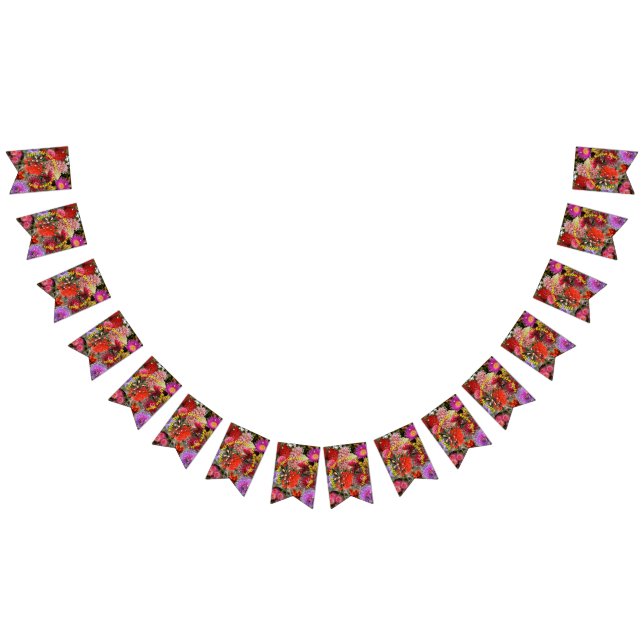 Bannière À Fanions Fleurs sauvages indigènes australiennes (Tout)