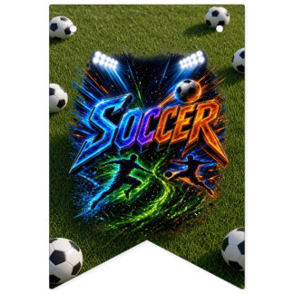 Bannière À Fanions Football