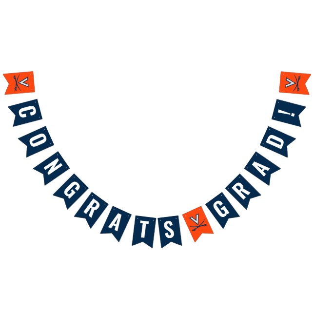 Bannière À Fanions Graduate de Virginia Cavaliers (Tout)