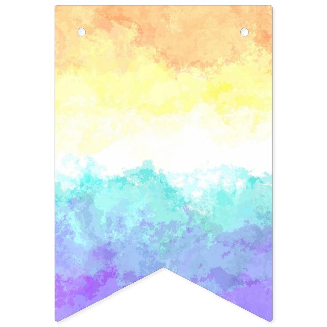 Bannière À Fanions Indicateur Abstrait de la fierté Genderfaun (Premier drapeau)