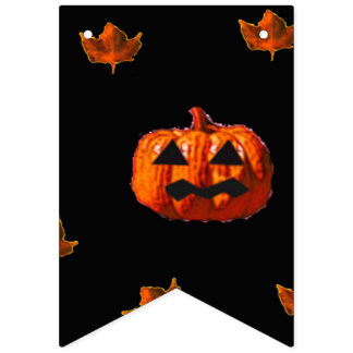 Bannière À Fanions indicateur de jonction halloween