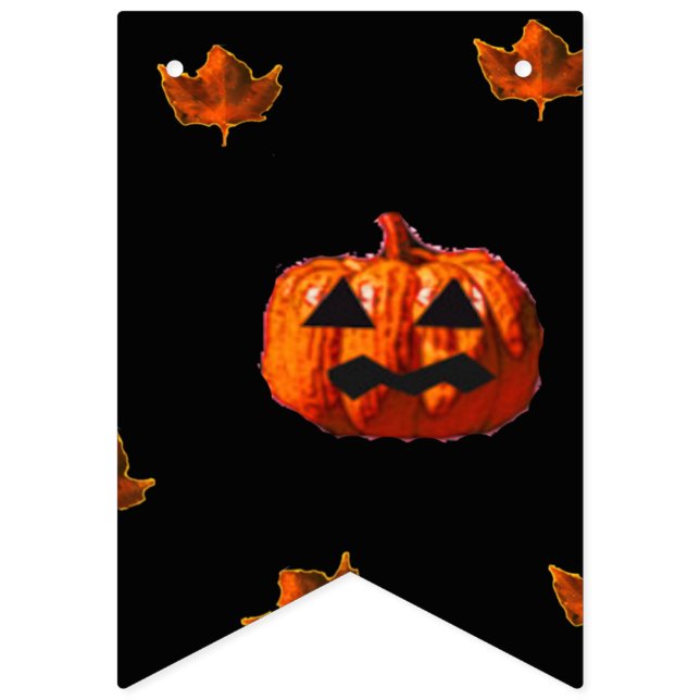 Bannière À Fanions indicateur de jonction halloween (Seizième drapeau)