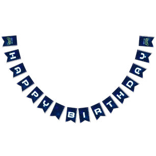 Bannière À Fanions Jeu vidéo Neon Arcade Joyeux anniversaire