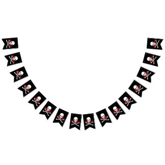 Bannière À Fanions Jolly roger(cutlass)