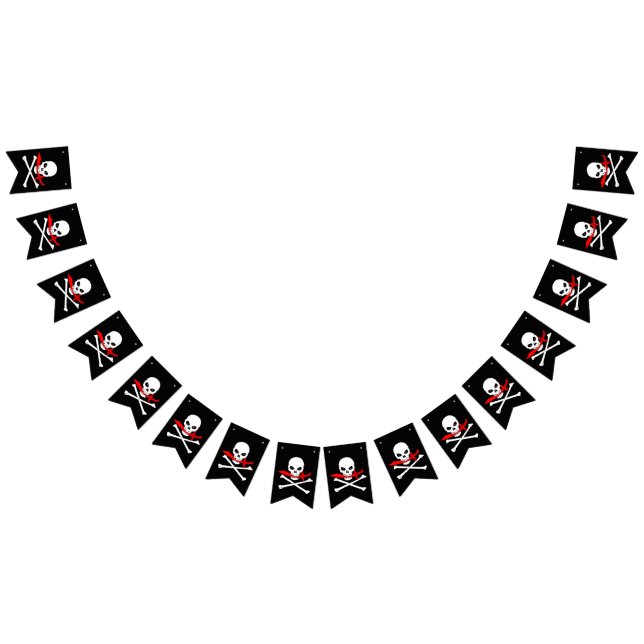 Bannière À Fanions Jolly roger(cutlass) (Tout)