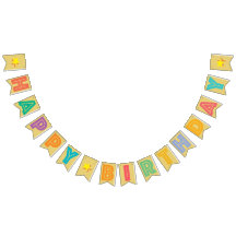 JOYEUX ANNIVERSAIRE\ MULTICOLORATION SUR VIEUX OR 