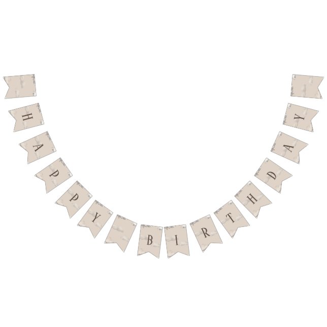 Bannière À Fanions Joyeux Bombardement d'avion d'anniversaire (Tout)