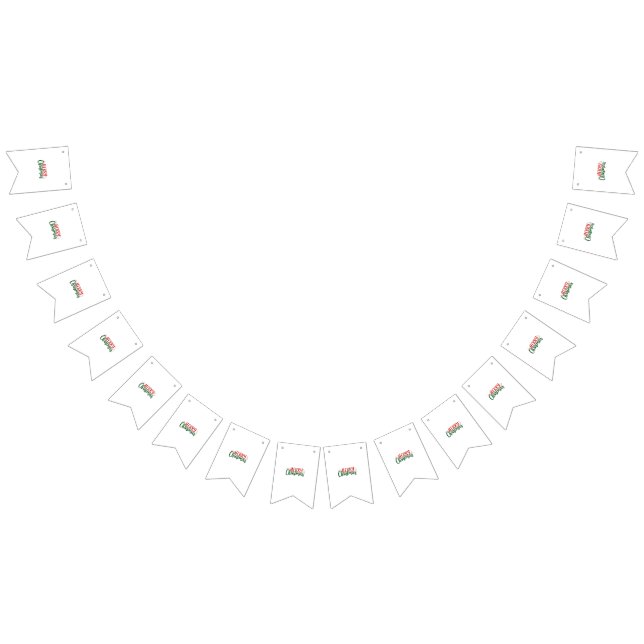 Bannière À Fanions Joyeux Noël (Tout)