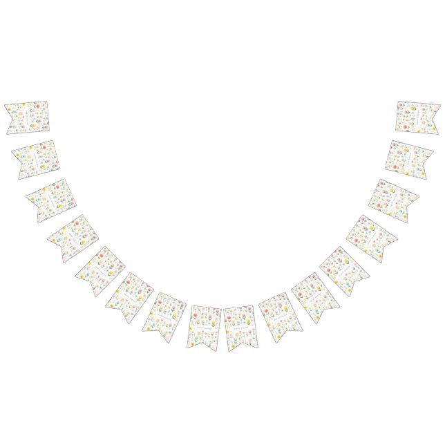 Bannière À Fanions Joyeux Pâques (Tout)