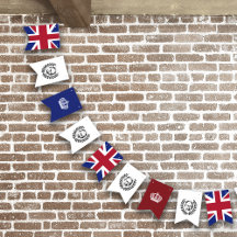 King Charles III, Crown et British Union Jack