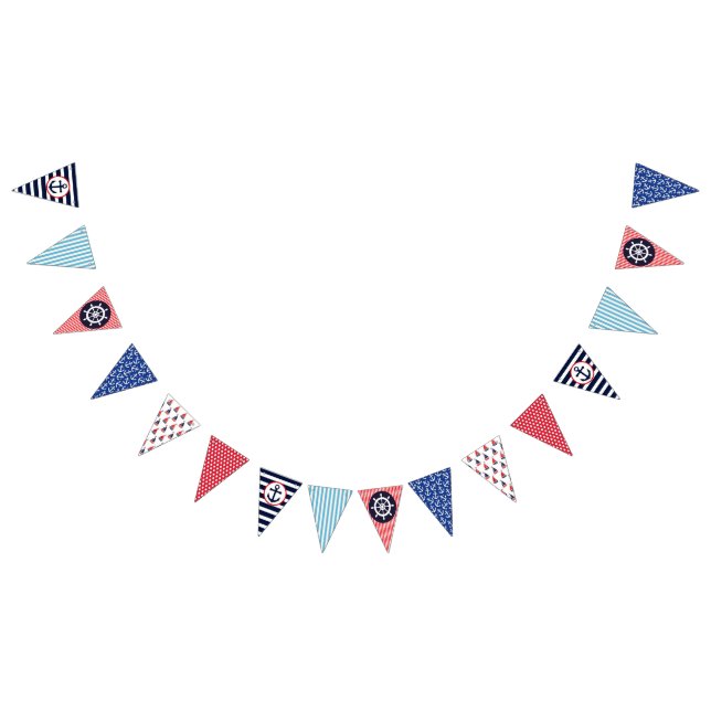 Bannière À Fanions Le Bunting Nautique. (Tout)
