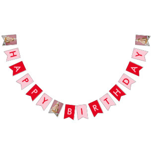 Bannière À Fanions Le soleil tourne à une fête d'anniversaire