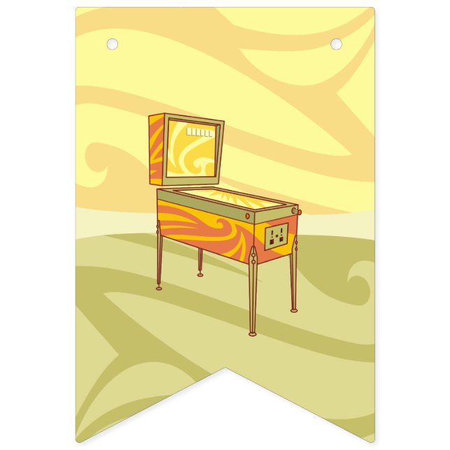 Bannière À Fanions Machine à pinball (treizième drapeau)