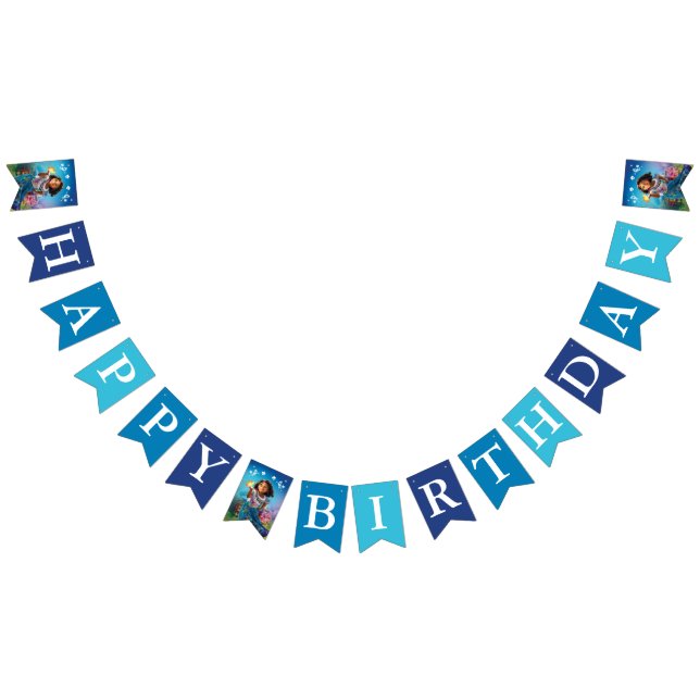 Bannière À Fanions Magique Encanto Mirabel Joyeux anniversaire (Tout)